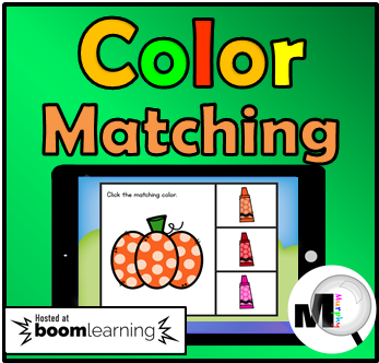 Free Autumn Theme Color Matching Digital Game for Preschool & Kindergarten