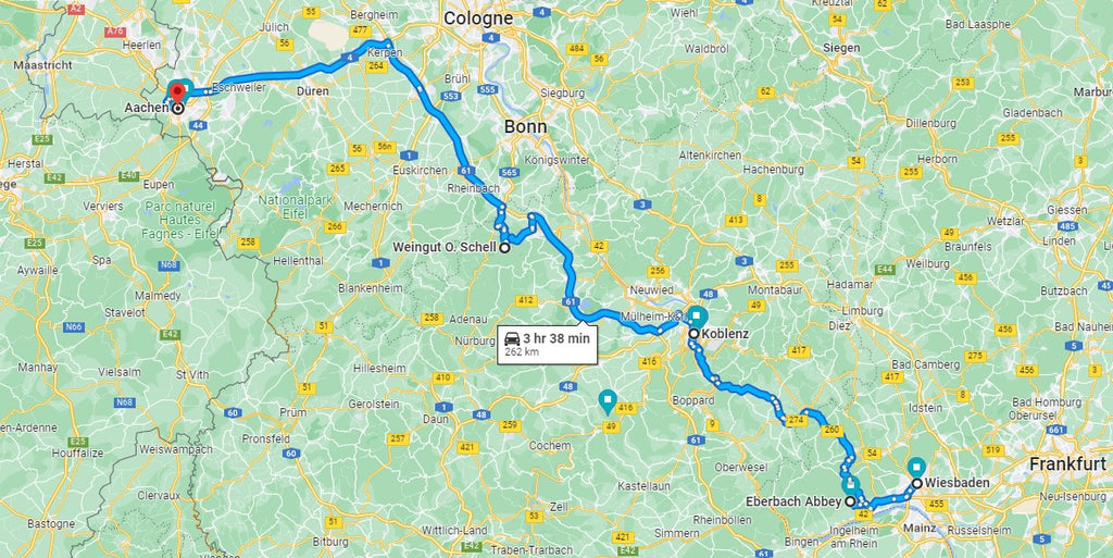 A Food & Wine Tour of West Germany: Wiesbaden to Aachen in 48 Hours