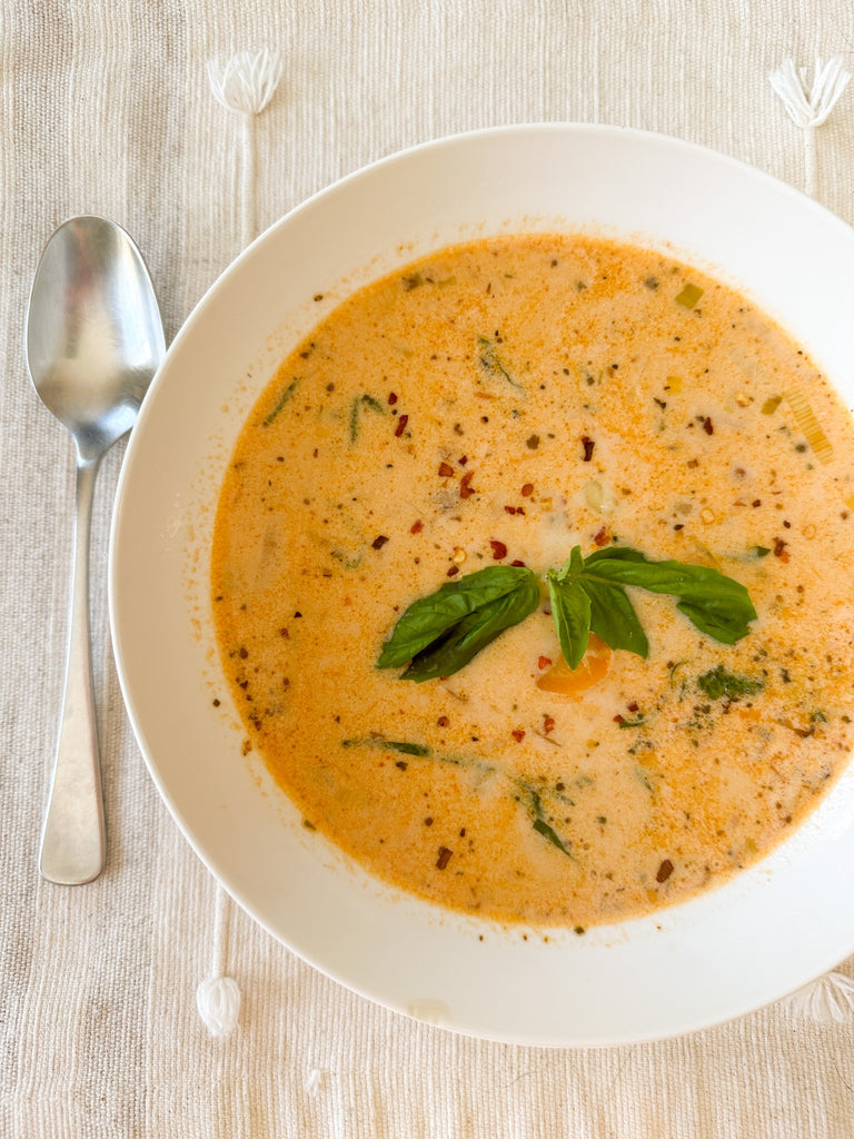 Creamy Italian Rabbit Soup