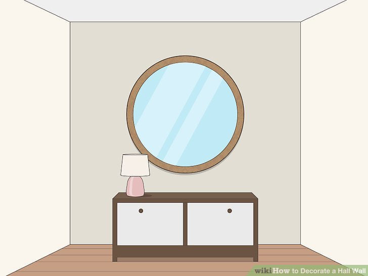 How to Decorate a Hall Wall