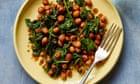 Miguel Barclay’s recipes for £1 chickpea and spinach meals