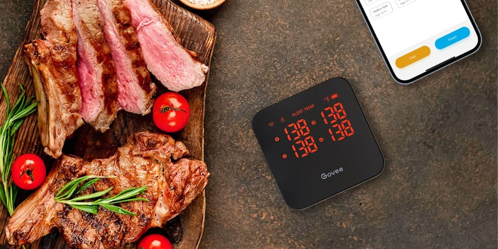 Save 45% on Govee’s 4-probe Wi-Fi Meat Thermometer at the second-best price of $49.50