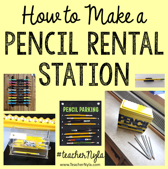 How to Make a Pencil Rental System in Your Classroom