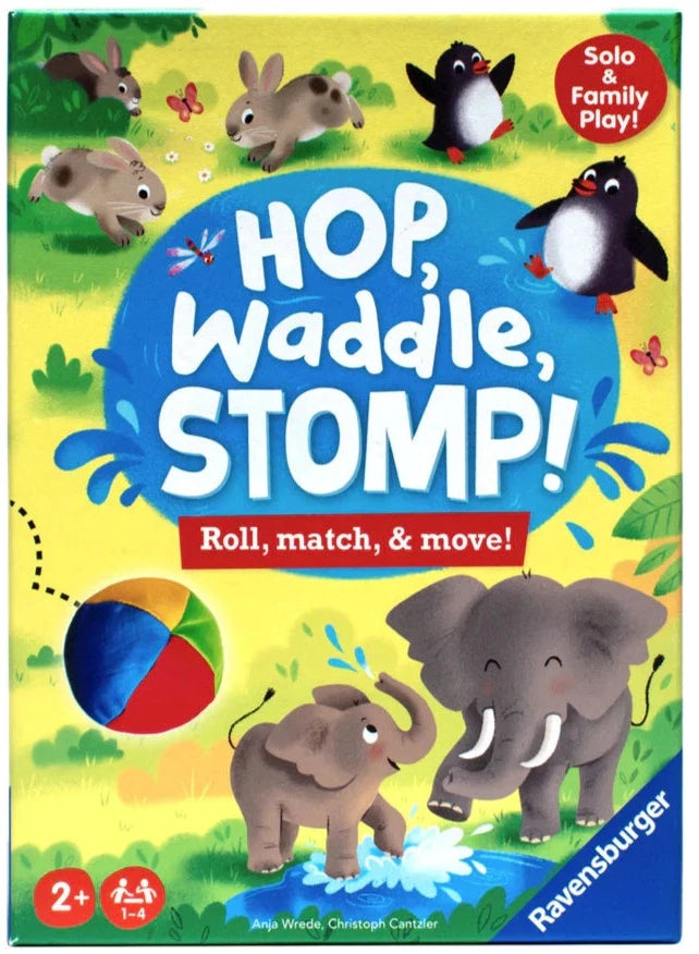 Ravensburger Game Hop, Waddle, Stomp!