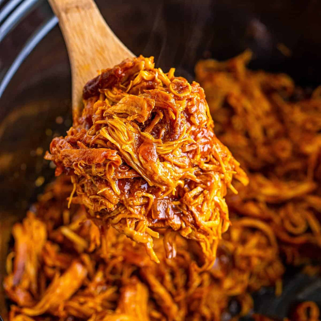 Crock Pot BBQ Chicken (+Video)