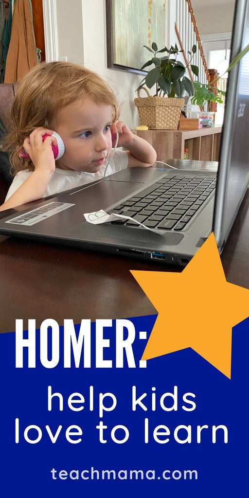 learn with HOMER: best app for kids