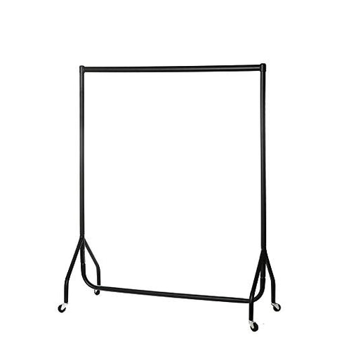 The Shopfitting Shop Heavy Duty Clothes Rail Garment Rail 4ft Long x 5ft High