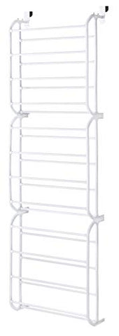 Whitmor Over The Door Shoe Rack - 36 Pair - Storage Organizer