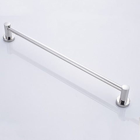 Ping Bu Qing Yun Stainless Steel Towel Bar Towel Bar Double Toilet Bathroom Thick Towel Hanger 610mm80mm Towel Rack