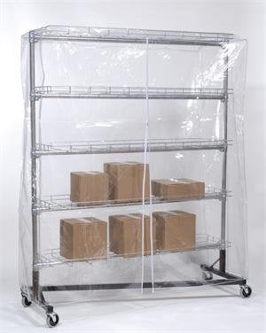 Clear Cover for Garment Rack (5'L x 6'H) [Kitchen]