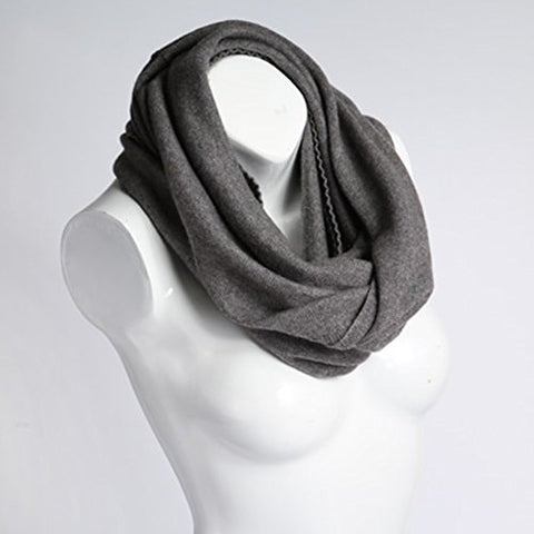 LJHA weijin Collar Autumn and Winter Wild Hedge Scarf Men and Women Scarves 3 Colors Available 70 45cm (Color : A)