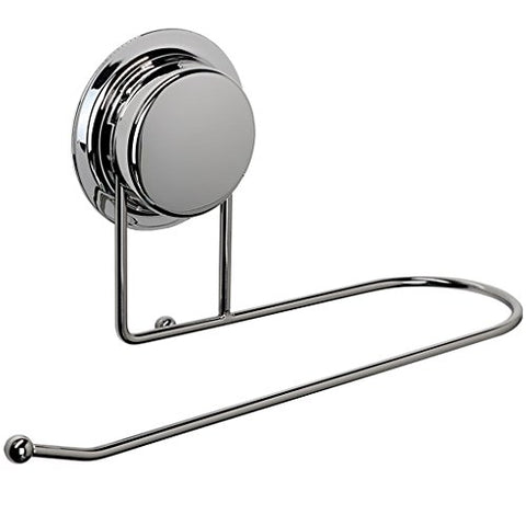 Ping Bu Qing Yun Sucker Towel Rack Bathroom Single Rod Stainless Steel Bathroom Rack Kitchen Towel Hung 112mm 254mm 80mm Towel Rack