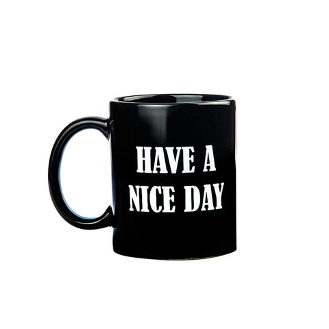 Have a Nice Day Funny Coffee Mug - Unique Christmas Present Idea for Men & Women, Him or Her - Best Office Cup & Birthday Gag Gift for Coworkers, Mom, Dad, Kids, Son, Daughter, Husband or Wife