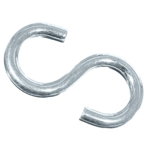 Super Strong Metal Hanging S Shaped Hooks – Heavy Duty – Various Pack Sizes –Comes in thickness of 9/32 Inch, and 2 ½ Inch Overall Length