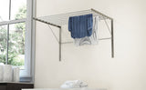 brightmaison Clothes Drying Rack Stainless Steel Wall Mounted Folding Adjustable Collapsible, 6.5 Yards Drying Capacity