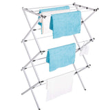 JZM Multipurpose Foldable Clothes Dryer Rack with Sturdy Durable and Flexible Design Lightweight Clothing Hangers