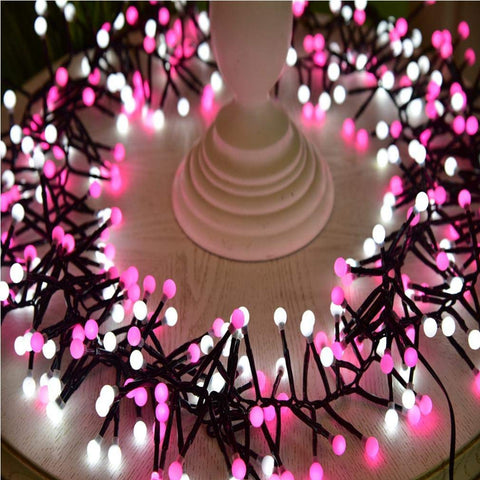 Cos2be Aiseng-001 001 USB Charger String Dimmable Fairy Remote 33ft /100 Meters Flexible Copper Wire LED Lights for Decorations in, Standard, Pink