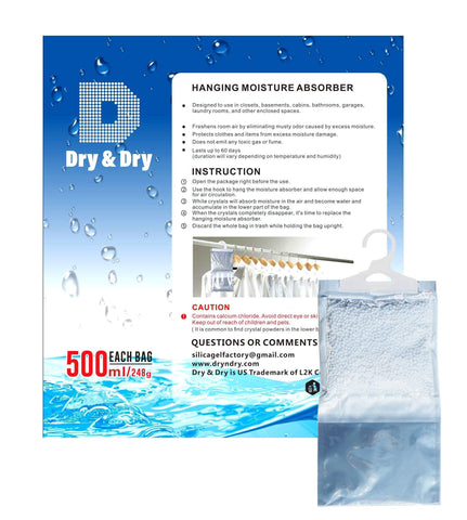 Amazon best dry dry 72 packs net 9 oz pack premium hanging moisture absorber to control excess moisture for basements closets bathrooms laundry rooms