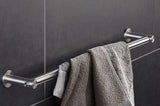 PSBA Towel Bar Rail Holder Hanger for Bathroom Towel Hanging Rack, Steel Matte - More Sizes Available
