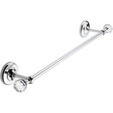 Lux Madras Wall Swarovski Towel Bar Rail Holder Hanger Bath Towel Hanging Rack