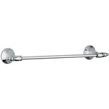 BA Tempo Wall Towel Bar Rail Holder Hanger Bath Towel Hanging Rack - Brass