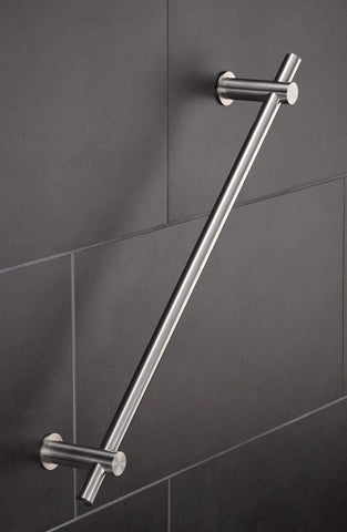 PSBA Towel Bar Rail Holder Hanger for Bathroom Towel Hanging Rack, Steel Matte - More Sizes Available