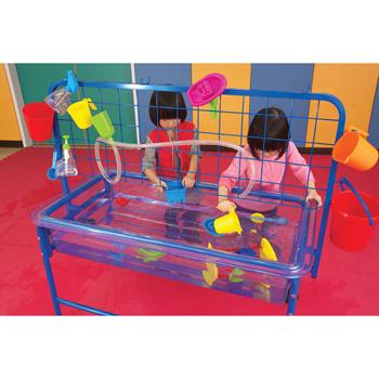 Sand and Water Play, Water Tray With Rack & Accessories, Set
